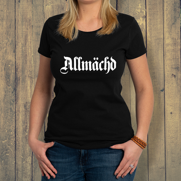Damen-T-Shirt "Allmächd"