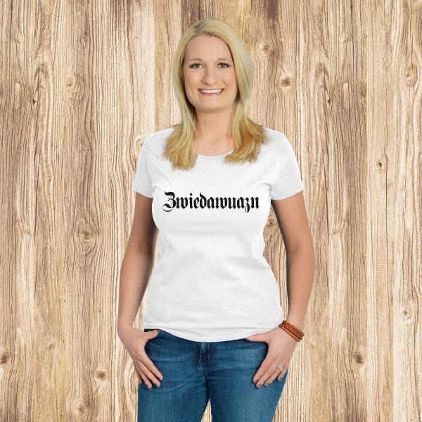 Damen T-Shirt - Zwiedawuazn