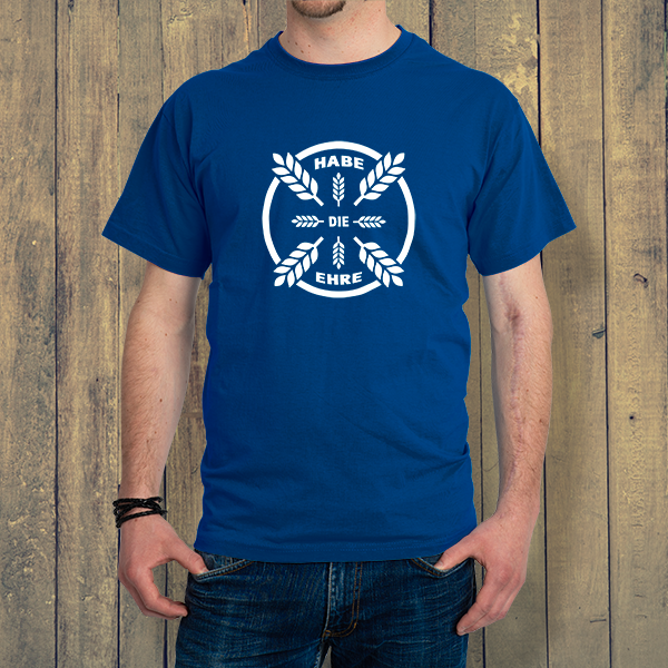 Herren-T-Shirt "Habe die Ehre"