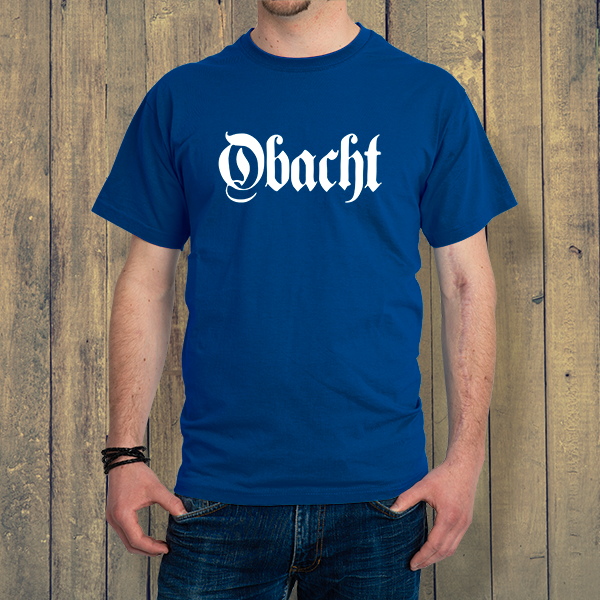 Herren-T-Shirt "Obacht"