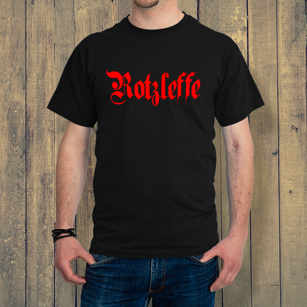 Herren-T-Shirt "Rotzleffe"