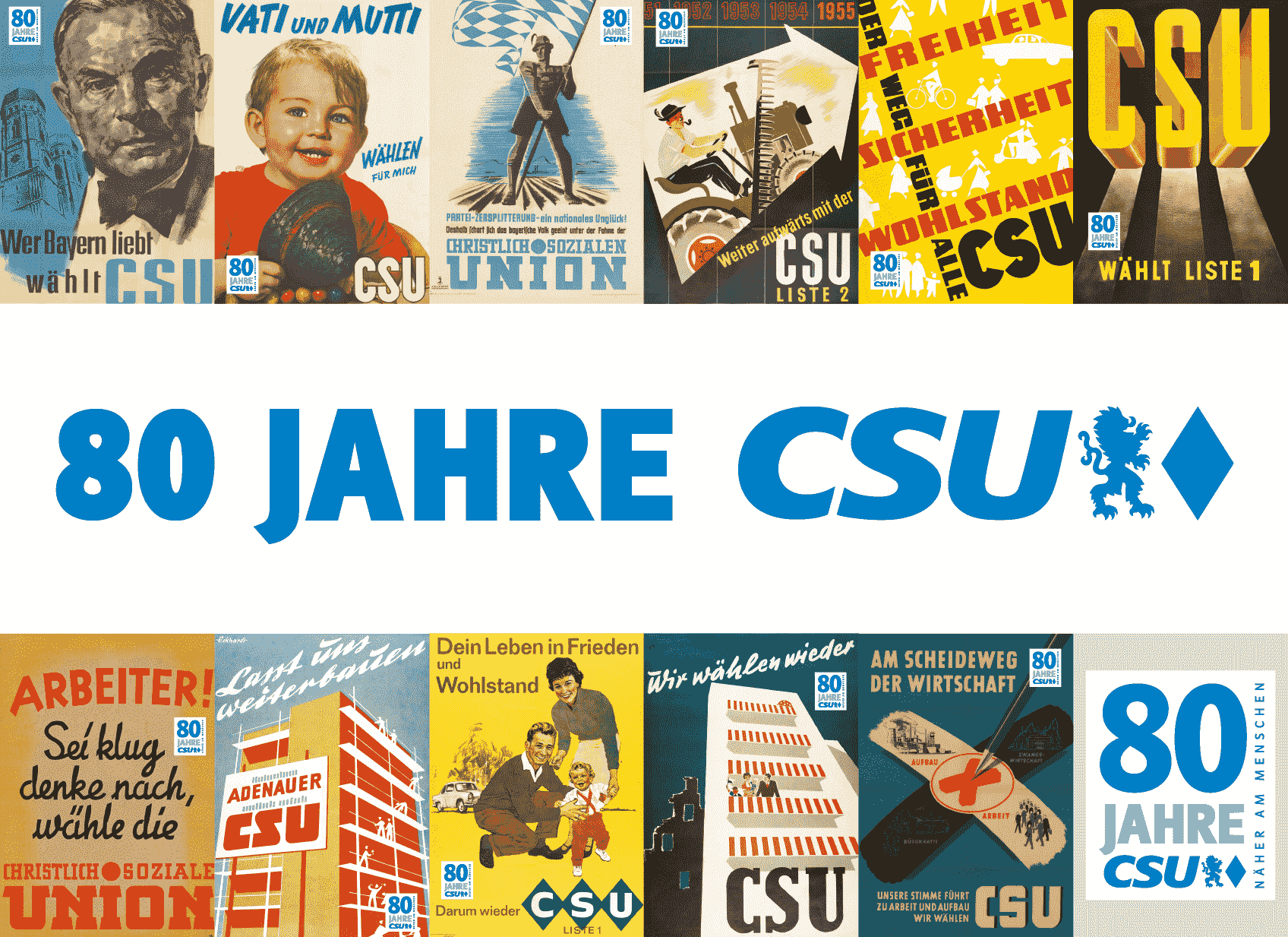 80 Jahre CSU